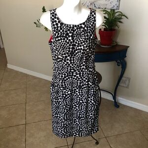 London Times Polka Dot Dress - 4